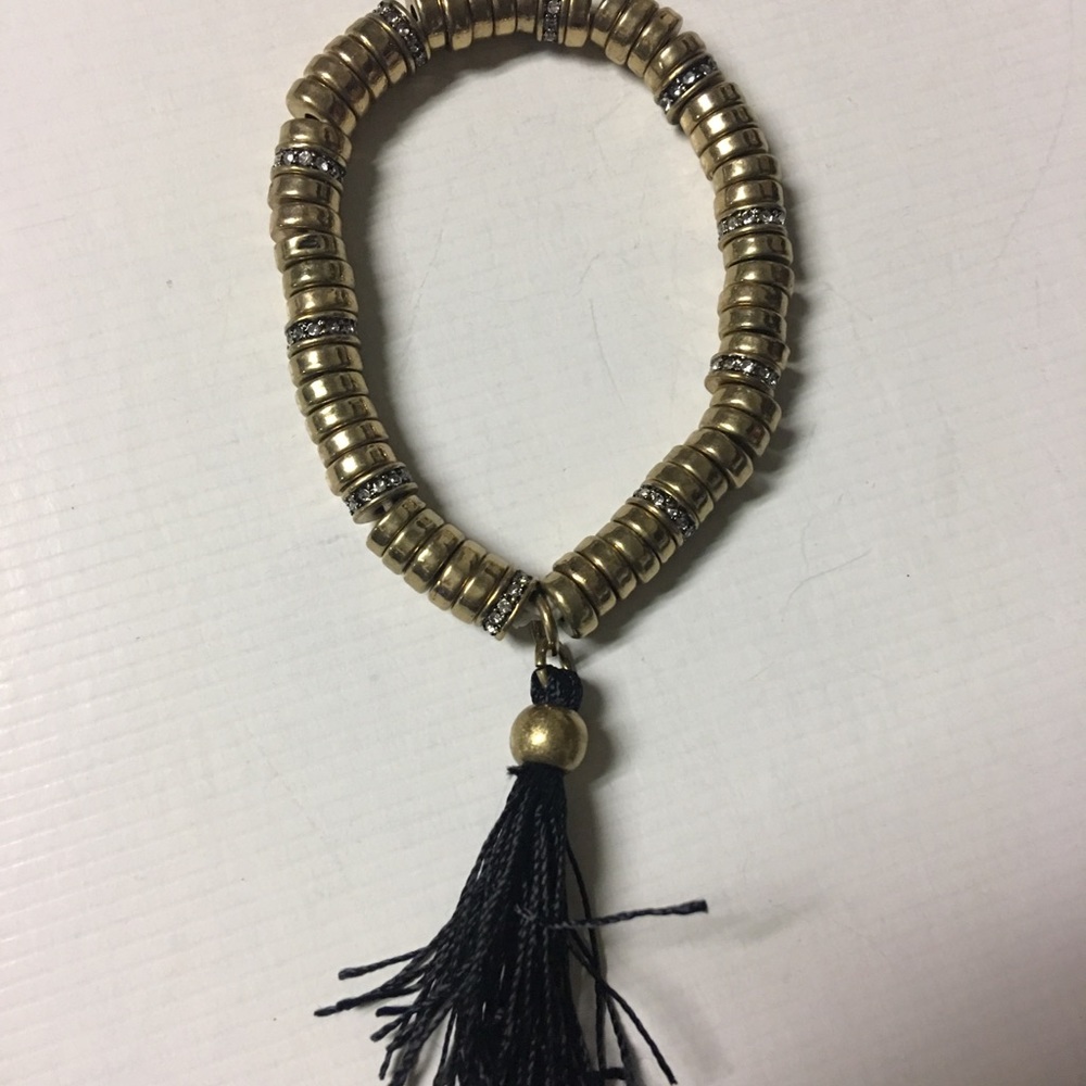 New Designer Inspired Gold Statement Bracelet